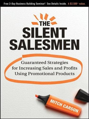 Cover of The silent salesmen by Mitch Carson