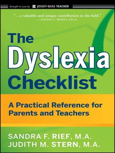 Cover of The dyslexia checklist by Sandra F. Rief