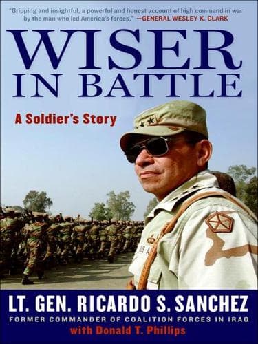 Cover of Wiser in battle by Ricardo S. Sanchez