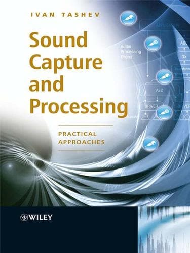 Cover of Sound capture and processing by Ivan J. Tashev