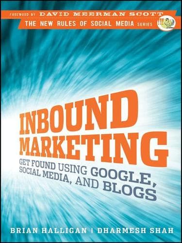 Cover of Inbound marketing by Brian Halligan