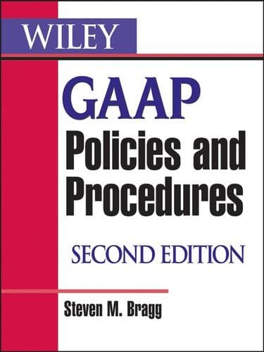 Cover of GAAP policies and procedures by Steven M. Bragg