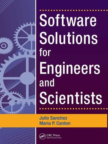 Cover of Software solutions for engineers and scientists by Julio Sanchez