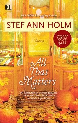Cover of All that matters by Stef Ann Holm
