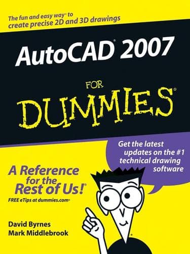 Cover of AutoCAD 2007 for dummies by David Byrnes