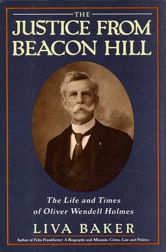 Cover of The justice from Beacon Hill by Liva Baker