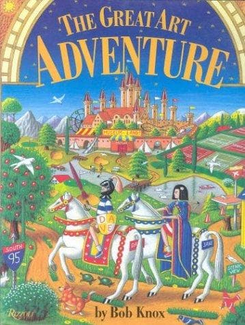 Cover of The great art adventure by Bob Knox
