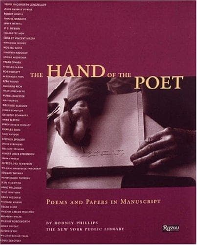 Cover of The Hand of the poet by Berg Collection