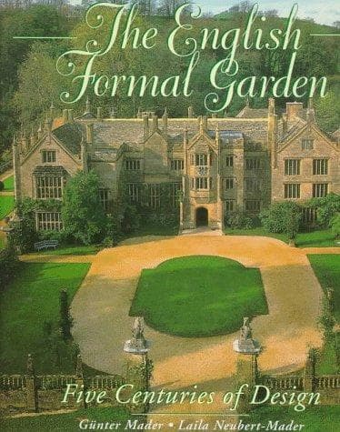 Cover of The English formal garden by Günter Mader