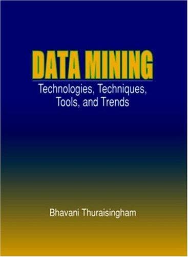 Cover of Data mining by Bhavani M. Thuraisingham