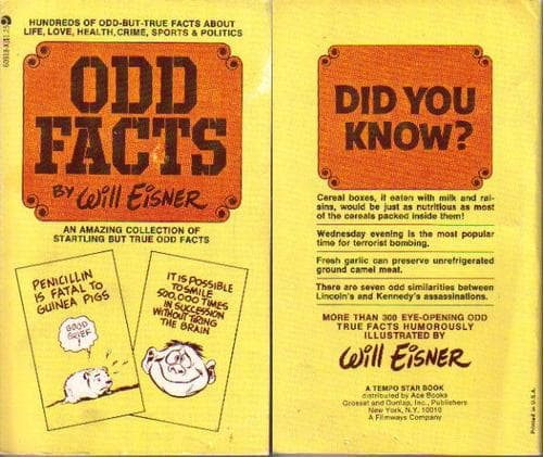 Cover of Odd Facts by Will Eisner