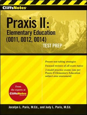 Cover of CliffsNotes Praxis II by Jocelyn L. Paris
