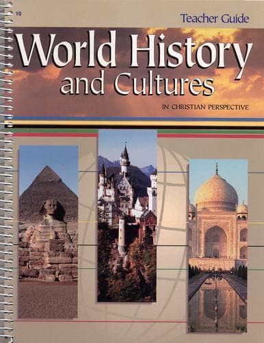 Cover of World History and Cultures in Christian Perspective by George T. Thompson
