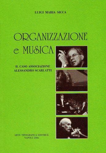 Cover of Organizzazione e musica by Luigi Maria Sicca