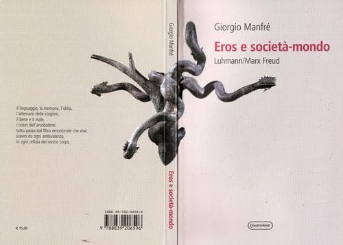 Cover of Eros e società-mondo by Giorgio Manfré