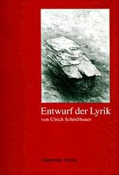 Cover of Entwurf der Lyrik by Ulrich Schödlbauer