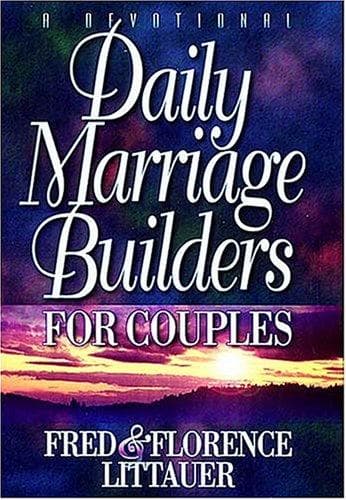 Cover of Daily marriage builders for couples by Fred Littauer