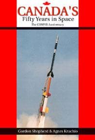 Cover of Canada's fifty years in space by Gordon G. Shepherd