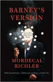 Cover of Barney's Version by Mordecai Richler