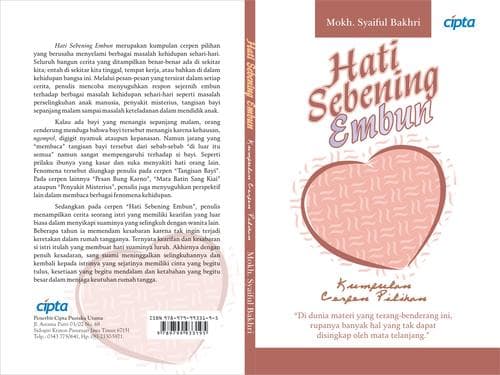 Cover of Hati sebening embun by Mokh. Syaiful Bakhri