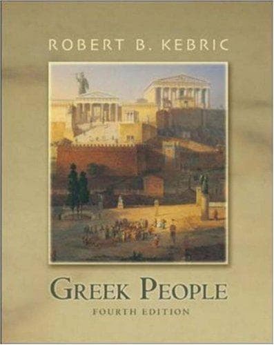 Cover of Greek people by Robert B. Kebric