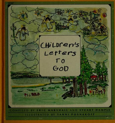 Cover of Children's letters to God by Eric Marshall