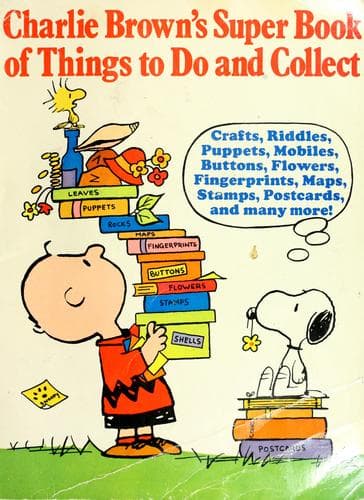 Cover of Charlie Brown's super book of things to do and collect by Charles M. Schulz
