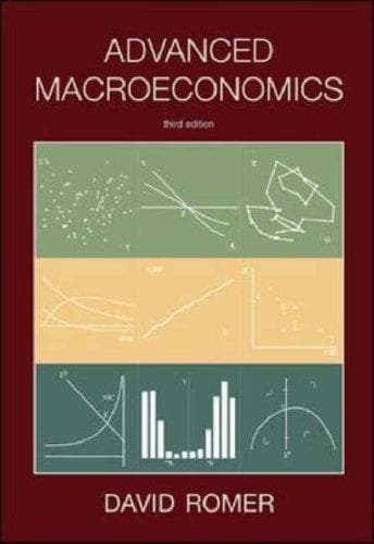 Cover of Advanced macroeconomics by David Romer