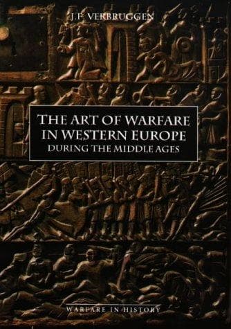 Cover of Krijgskunst in West-Europa in de Middeleeuwen by J. F. Verbruggen
