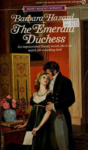 Cover of The Emerald Duchess by Barbara Hazard