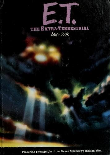 Cover of E.T., the Extra-Terrestrial storybook by William Kotzwinkle