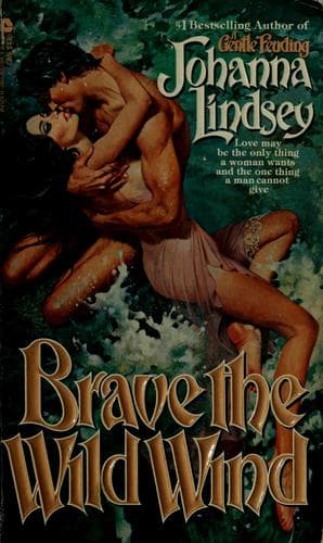 Cover of Brave the wild wind by Johanna Lindsey