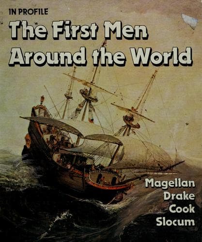 Cover of The first men round the world by Andrew Langley