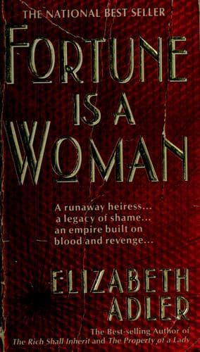 Cover of Fortune is a woman by Elizabeth Adler