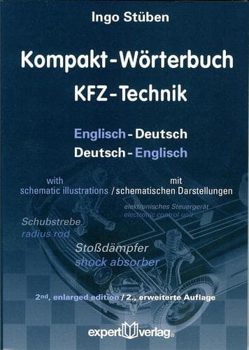 Cover of Kompakt-Wörterbuch KFZ-Technik by Ingo Stüben