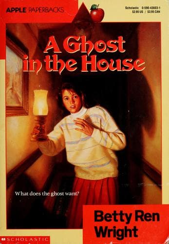 Cover of A Ghost in the House by Betty Ren Wright