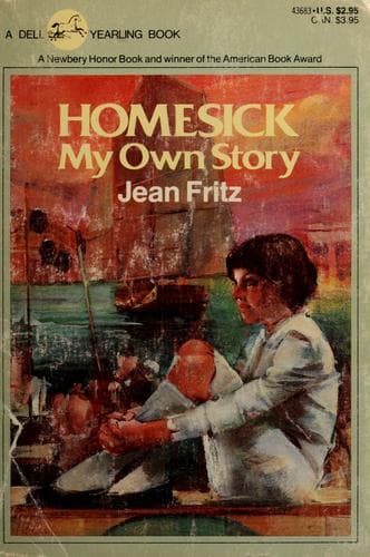 Cover of Homesick, my own story by Jean Fritz