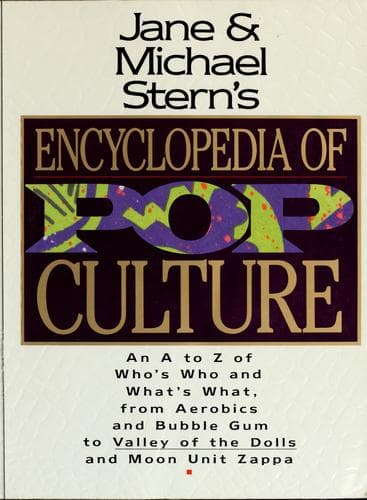 Cover of Jane & Michael Stern's encyclopedia of pop culture by Jane Stern