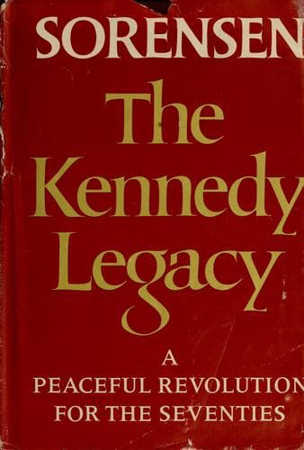 Cover of The Kennedy legacy by Theodore C. Sorensen