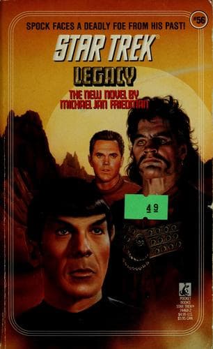 Cover of Star Trek - Legacy by Michael Jan Friedman