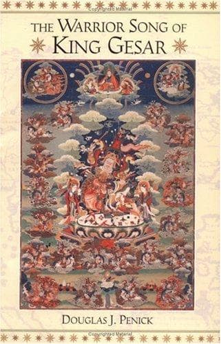 Cover of The warrior song of King Gesar by Douglas J. Penick