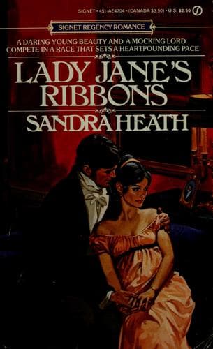 Cover of Lady Jane's Ribbons by Sandra Heath