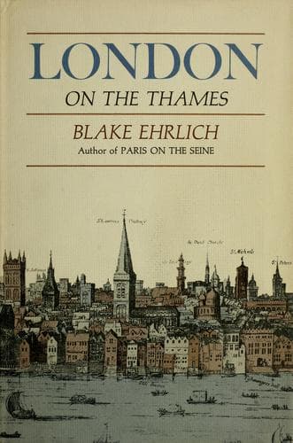 Cover of London on the Thames by Blake Ehrlich