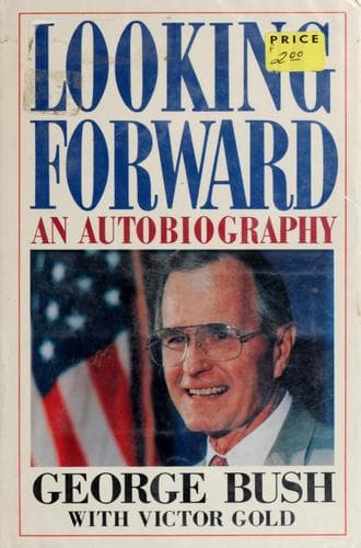 Cover of Looking forward by George Bush