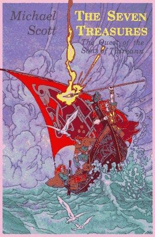 Cover of The seven treasures by Michael Scott