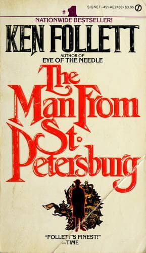 Cover of The Man from St. Petersburg by Ken Follett