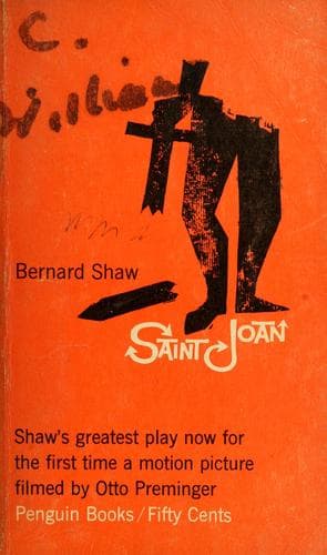Cover of Saint Joan by George Bernard Shaw
