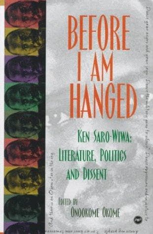 Cover of Before I Am Hanged by Onookome Okome