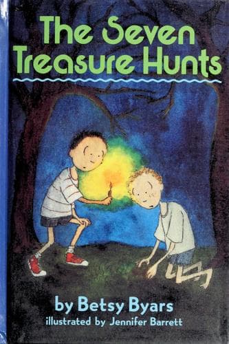 Cover of The seven treasure hunts by Betsy Cromer Byars