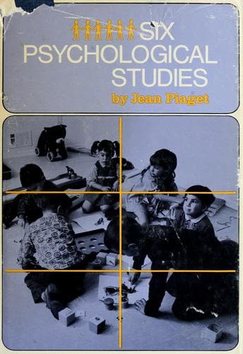 Cover of Six psychological studies by Jean Piaget